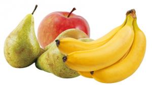 banane pere mere