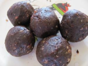 chocolate mint balls
