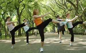 outdoor aerobic