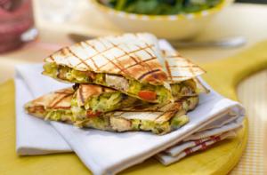 pui avocado quesadilla